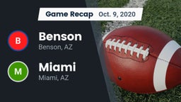 Recap: Benson  vs. Miami  2020