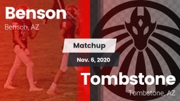 Matchup: Benson vs. Tombstone  2020