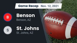 Recap: Benson  vs. St. Johns  2021