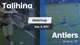 Matchup: Talihina vs. Antlers  2017
