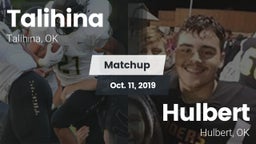 Matchup: Talihina vs. Hulbert  2019