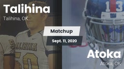 Matchup: Talihina vs. Atoka  2020