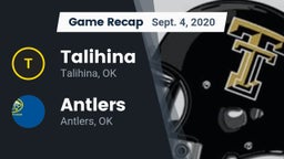 Recap: Talihina  vs. Antlers  2020