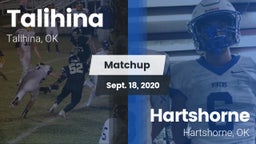 Matchup: Talihina vs. Hartshorne  2020