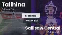 Matchup: Talihina vs. Sallisaw Central  2020