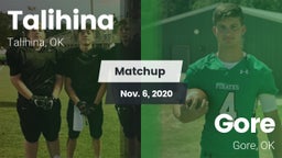 Matchup: Talihina vs. Gore  2020