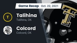 Recap: Talihina  vs. Colcord  2021