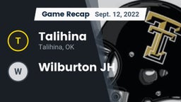 Recap: Talihina  vs. Wilburton JH 2022