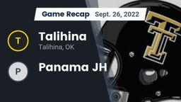 Recap: Talihina  vs. Panama JH 2022