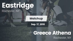 Matchup: Eastridge vs. Greece Athena  2016