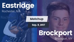 Matchup: Eastridge vs. Brockport  2017