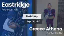 Matchup: Eastridge vs. Greece Athena  2017