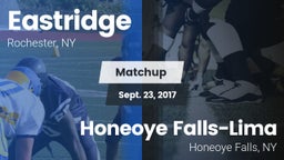 Matchup: Eastridge vs. Honeoye Falls-Lima  2017