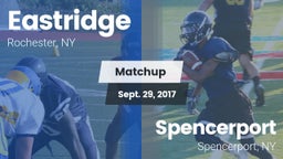 Matchup: Eastridge vs. Spencerport  2017