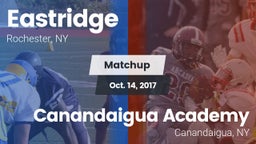 Matchup: Eastridge vs. Canandaigua Academy  2017
