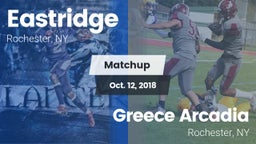 Matchup: Eastridge vs. Greece Arcadia  2018