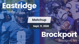 Matchup: Eastridge vs. Brockport  2020
