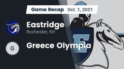 Recap: Eastridge  vs. Greece Olympia 2021