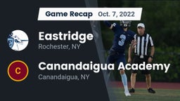 Recap: Eastridge  vs. Canandaigua Academy  2022