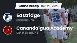 Recap: Eastridge  vs. Canandaigua Academy  2023