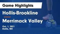 Hollis-Brookline  vs Merrimack Valley Game Highlights - Oct. 1, 2021