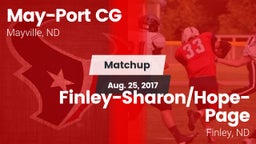 Matchup: Mayville-Portland-Cl vs. Finley-Sharon/Hope-Page  2017