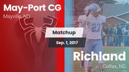 Matchup: Mayville-Portland-Cl vs. Richland  2017