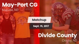 Matchup: Mayville-Portland-Cl vs. Divide County  2017