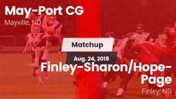 Matchup: Mayville-Portland-Cl vs. Finley-Sharon/Hope-Page  2018