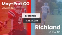 Matchup: Mayville-Portland-Cl vs. Richland  2018
