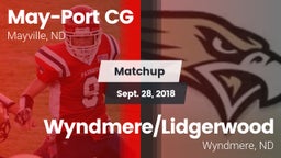 Matchup: Mayville-Portland-Cl vs. Wyndmere/Lidgerwood  2018