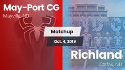 Matchup: Mayville-Portland-Cl vs. Richland  2019
