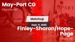 Matchup: Mayville-Portland-Cl vs. Finley-Sharon/Hope-Page  2020