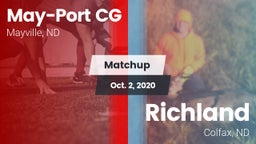 Matchup: Mayville-Portland-Cl vs. Richland  2020