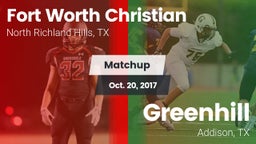 Matchup: Fort Worth Christian vs. Greenhill  2017