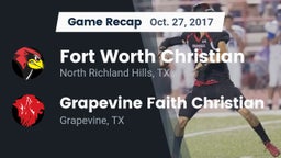 Recap: Fort Worth Christian  vs. Grapevine Faith Christian  2017