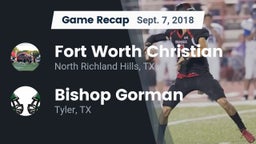 Recap: Fort Worth Christian  vs. Bishop Gorman  2018