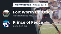 Recap: Fort Worth Christian  vs. Prince of Peace  2018