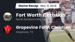 Recap: Fort Worth Christian  vs. Grapevine Faith Christian  2018