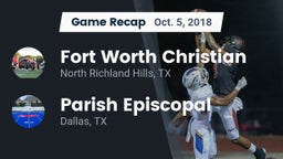 Recap: Fort Worth Christian  vs. Parish Episcopal  2018