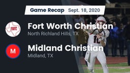 Recap: Fort Worth Christian  vs. Midland Christian  2020
