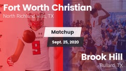 Matchup: Fort Worth Christian vs. Brook Hill   2020