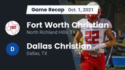 Recap: Fort Worth Christian  vs. Dallas Christian  2021