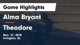 Alma Bryant  vs Theodore  Game Highlights - Nov. 27, 2018