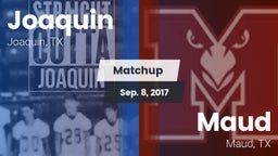 Matchup: Joaquin vs. Maud  2017