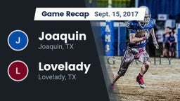Recap: Joaquin  vs. Lovelady  2017