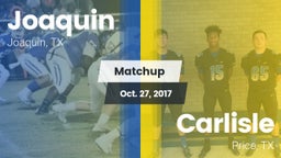 Matchup: Joaquin vs. Carlisle  2017
