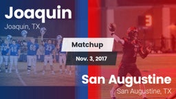 Matchup: Joaquin vs. San Augustine  2017