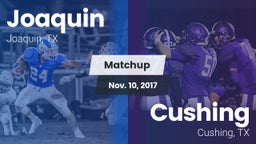 Matchup: Joaquin vs. Cushing  2017