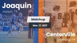 Matchup: Joaquin vs. Centerville  2017
